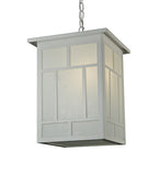 12"Sq Hyde Park Regents Outdoor Pendant