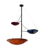 86"W Metro Fusion The Third Demension 3 Arm Contemporary Chandelier
