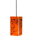 5"Sq Metro Magma Quadrato Contemporary Pendant