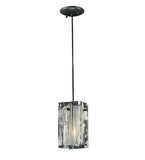 5"Sq Metro Branches Quadrato Contemporary Pendant