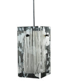 5"Sq Metro Branches Quadrato Contemporary Pendant