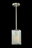 5"Sq Metro Reeded Quadrato Mini Pendant