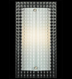 6"W Metro Window Pane Quadrato Contemporary Wall Sconce