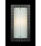 6"W Metro Window Pane Quadrato Contemporary Wall Sconce