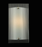 6"W Metro Reeded Quadrato Contemporary Wall Sconce