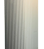 6"W Metro Reeded Quadrato Contemporary Wall Sconce