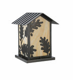 17"W Seneca Oak Leaf Pier Mount