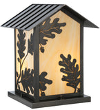 17"W Seneca Oak Leaf Pier Mount