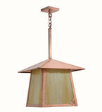 16"Sq Stillwater Dragonfly Outdoor Pendant