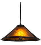 17"W Sutter Mission Arts & Crafts Pendant