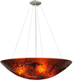 30"W Metro Fusion The Rock Contemporary Pendant