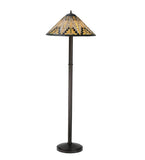 63"H Tiffany Neuvo Mission Southwest Floor Lamp