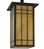 18"Sq Hyde Park Synthesis Outdoor Pendant