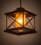16"W Contemplation Rustic Lodge Pendan