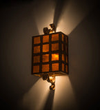 10"W Monte Cristo Rustic Wall Sconce