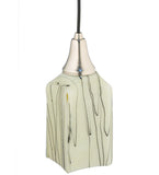 4"Sq Metro Fusion Branches Draped Contemporary Pendant