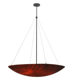 48"W Cypola New Mica Contemporary Inverted Pendant