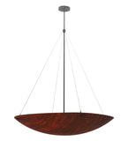 48"W Cypola New Mica Contemporary Inverted Pendant