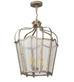 22"W Citadel 4 Lt Victorian Pendant