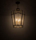 22"W Citadel 4 Lt Victorian Pendant
