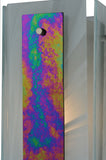 6.5"Sq Aurora Borealis Quadrato Contemporary Pendant