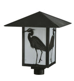 16"Sq Seneca Heron Post Mount