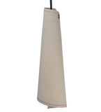 6"W Accoutre Canvas Lodge Contemporary Mini Pendant