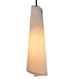 6"W Accoutre Canvas Lodge Contemporary Mini Pendant