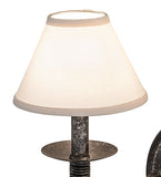 16"W Bell 2 Lt Wall Sconce