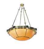 72"W Auburn Contemporary Inverted Pendant