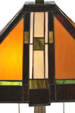 22"H Montana Mission Tiffany Table Lamp