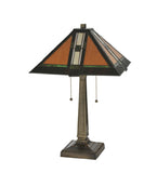 22"H Montana Mission Tiffany Table Lamp
