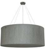 48"W Cilindro Faux Alabaster Traditional Pendant