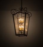 20"Sq Tessa Victorian Lodge Pendant