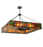 60"Sq Hausman Mission Chandel-Air Ceiling Fan