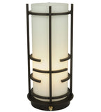 12"H Revival Deco Contemporary Table Lamp