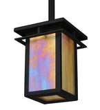 6"Sq Portico Mission Ceiling Pendant