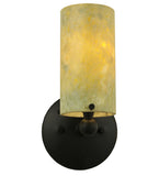 5"W Cilindro Jadestone Contemporary Lodge Wall Sconce