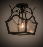 10"Sq Terena Semi-Flushmount