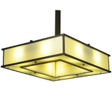 29"L Piazza Contemporary Oblong Pendant