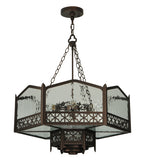 30"W Church Victorian Gothic Pendant