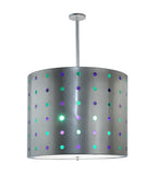 30"W Jelled Contemporary Glam Pendant