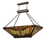39"L Tiffany Nuevo Mission Southwest Inverted Pendant