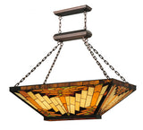 39"L Tiffany Nuevo Mission Southwest Inverted Pendant