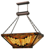 39"L Tiffany Nuevo Mission Southwest Inverted Pendant