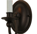 4.5"W Newton Victorian 1 Lt Wall Sconce