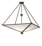38"Sq Veta Inverted Pendant