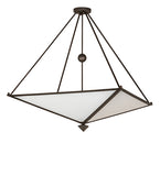 38"Sq Veta Inverted Pendant
