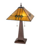 24"H Martini Mission Table Lamp