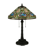 26.5"H Tiffany Floral Table Lamp